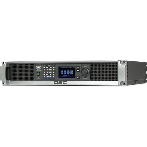 QSC CXQ4K4 Q-SYS CX-Q Series Network Processing Amplifiers, 4-Channel, up to 8000W