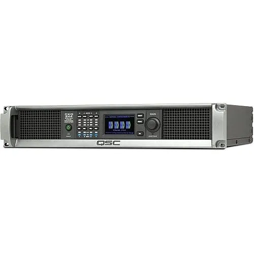 QSC CX-Q 8K8 Q-SYS 8-Channel Network Amplifier with Mic/Line Inputs, 8000W