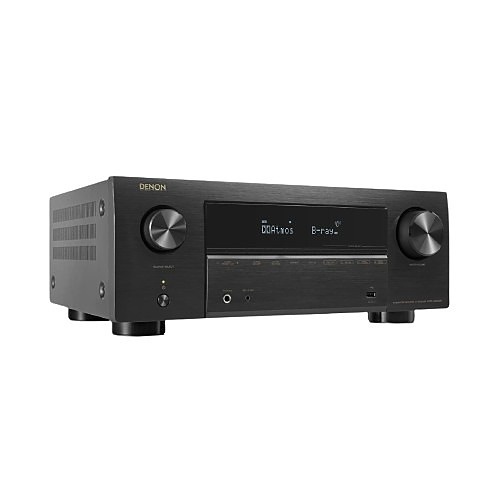 Denon AVR-X2800H 7.2 Channel 95W 8K AV Receiver with HEOS Built-in, Black