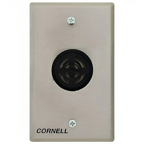 Cornell D-113S Single Gang Plate Alarm Duty Station