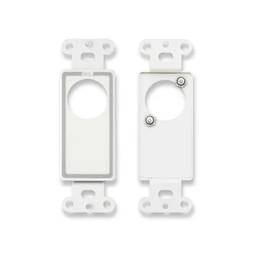 RDL D-D1T Single Plate for DD-BN2M Interface, White