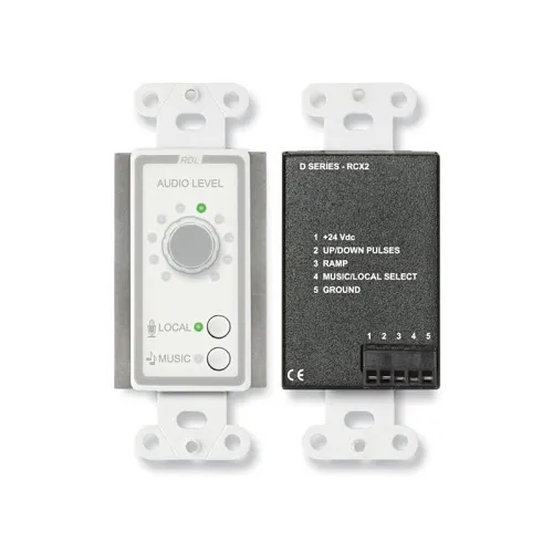 RDL D-RCX2 Room Control for RCX-5C Room Combiner