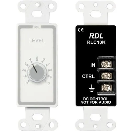 RDL D-RLC10K Remote Level Control, to 10 Ohm