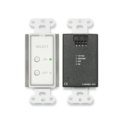 RDL D-RT2 Remote Control Selector, White