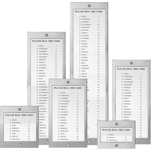 Viking D10 Directory 10, Stainless Steel