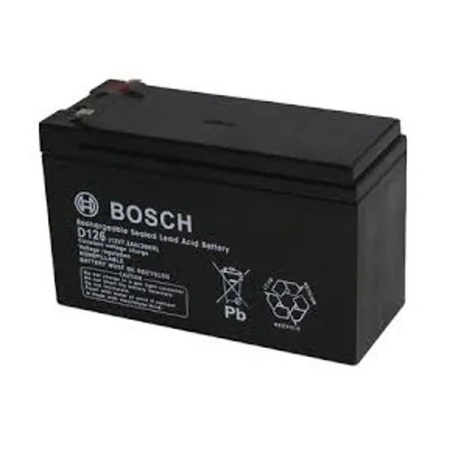 Bosch D126 12V, 7Ah Standby Battery, Rechargeable Sealed Lead-Acid Power Supply