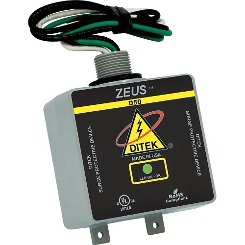 DITEK D50-2403D Surge Suppressors/Protectors, 240-3D V AC 50KA SPD Type 1 UL1449 3rd Edition