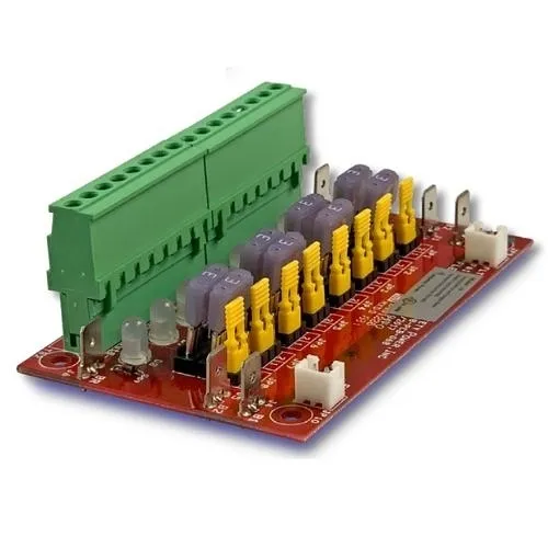 LifeSafety Power D8-BOXED 8-Output Auxiliary Distribution Module, 3A-Output