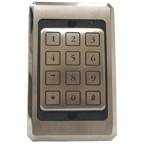Bosch D8229 Access Keypad, LED Indicators, Stainless Steel