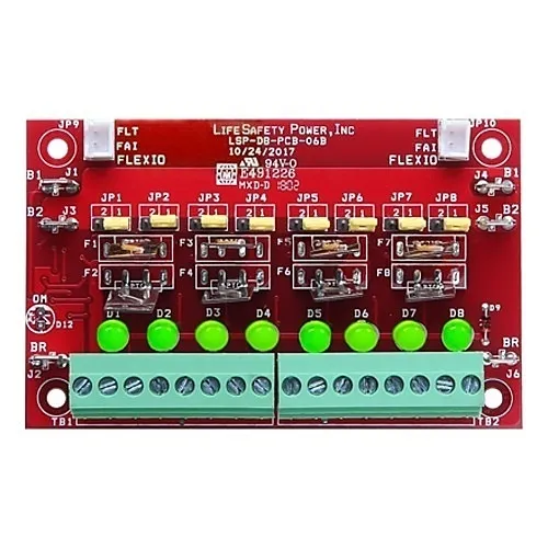 LifeSafety Power D8P-BOXED D8P Auxiliary Power Distribution Module, 2.5A