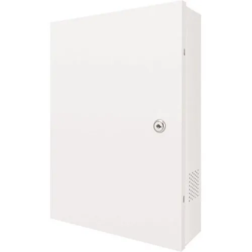 Speco D8WHUM 4K 8-Channel IP, HD-TVI Wall Mount Hybrid Video Recorder with Built-In Monitor, 4TB HDD, White