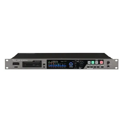 TASCAM DA-6400DP 64-Channel Digital Multitrack Recorder, 1U RMS