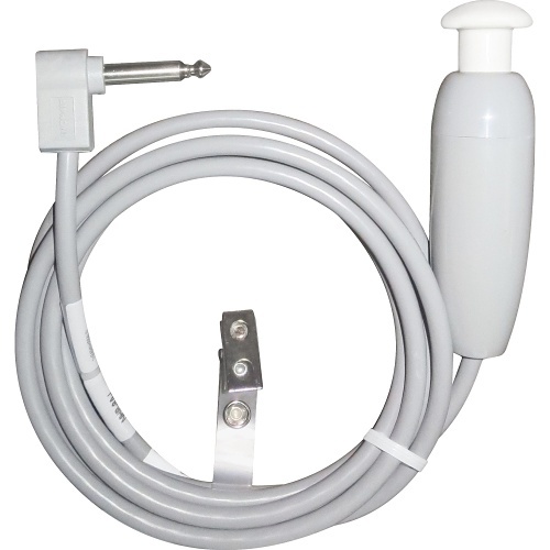 Aiphone NHR-8A-L NHX Series Bedside Call Cord with Locking Switch, White