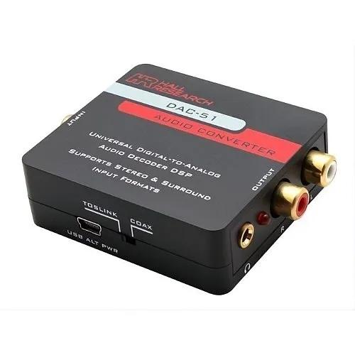 Hall DAC-51 Universal Digital to Analog Audio Decoder DSP