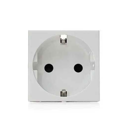 Panduit DAPI-SCHUKO Continential Europe Schuko Plug for Panduit Data Access Port DAP4BC-X0, 16A, 250VAC