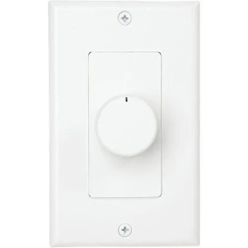 AtlasIED DAT35ST70 70V Stereo Attenuator with Decora-Style Plate