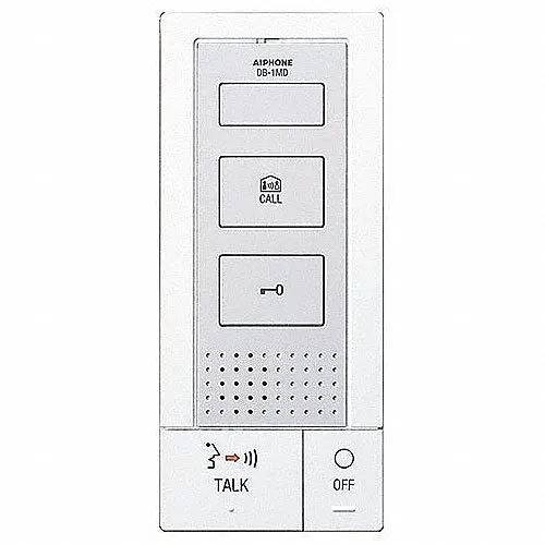 Aiphone DB-1MD Open Voice Master Station, for use with DB Series, 12VAC Power Source, 1/16 Height, Indoor