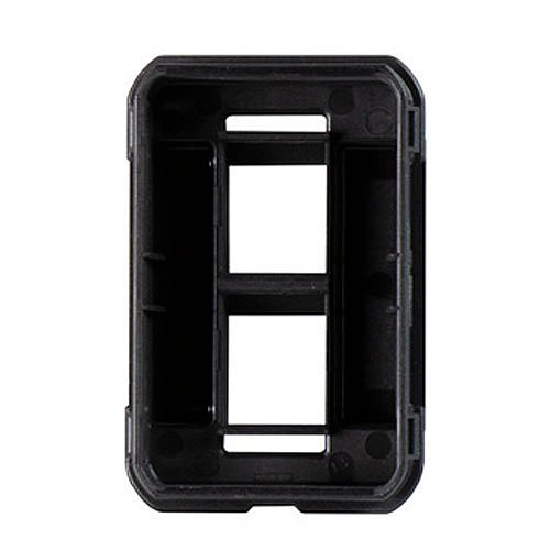 Pass & Seymour AC2PFG1 Adorne Collection 2-Port Frame, Graphite