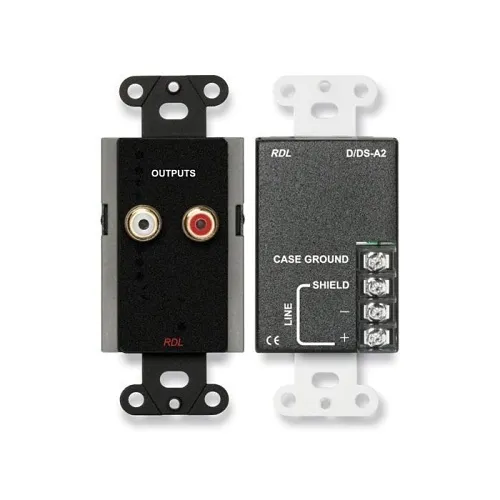 RDL DB-A2 Line Output Assembly, Black