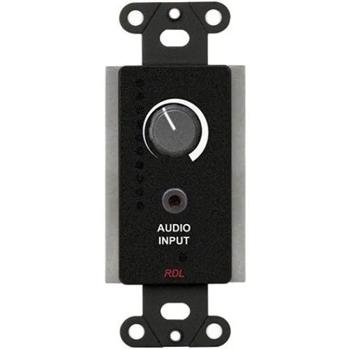 RDL DB-PA3 3.5W Audio Power Amplifier, Wall-Mounted with Inputs, Black