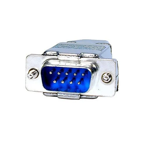 Comprehensive DB9M Male 9-Pin DE-9 Connector with Hood