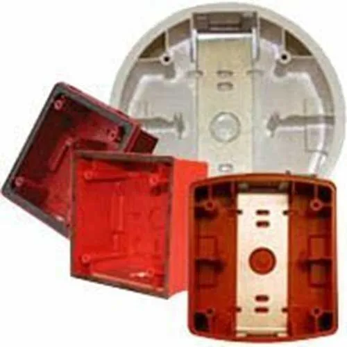 Eaton DBB-R Backbox, 4" Deep, Red