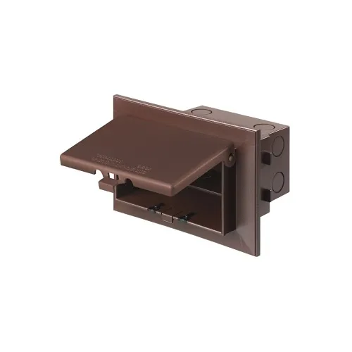 Arlington DBHB1BR Horizontal In-Box Bracket, Bronze