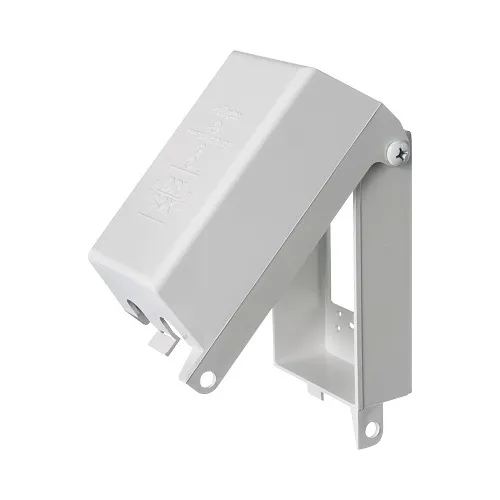 Arlington DBP21D 2-Gang Drybox Adapter, 4.1"D x 6.313"H x 5.250"W, White