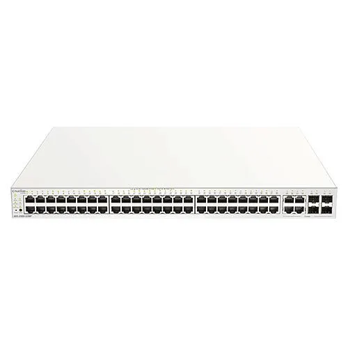 D-Link DBS-2000-52MP 52-Port Nuclias Cloud-Managed PoE Switch, 370W, White