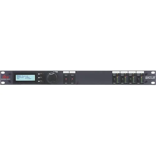 dbx DBX-640VVM dbx ZonePRO 640 6-Input/4-Output Digital Zone Processor with Front-Panel Control, 20Hz to 20kHz Frequency Response