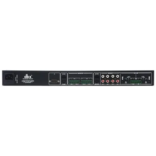 dbx by Harman ZonePRO 640 6-Input/4-Output Digital Zone Processor with Front-Panel Control, 20Hz to 20kHz Frequency Response