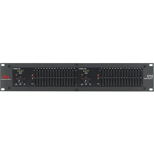 dbx DBX1215V dbx 1215 12 Series Dual Channel 15-Band Equalizer