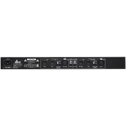 dbx by Harman 223xs Stereo 2-Way, Mono 3-Way Crossover with XLR Connectors