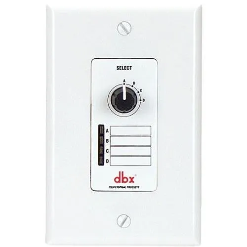 dbx DBXZC3V dbx ZC-3 Program Selector Zone Controller for DriveRack and ZonePRO Systems