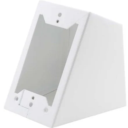 RDL DC-1W Desktop or Wall Mounted Chassis for Decora Remote Controls and Panels, White