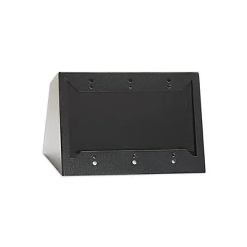 RDL DC-3B Desktop or Wall Mounted Chassis for Decora Remote Controls and Panels, Black