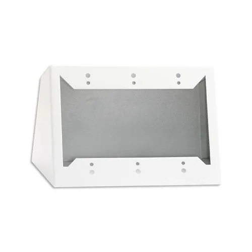 RDL DC-3W Desktop or Wall Mounted Chassis for Decora Remote Controls and Panels, White