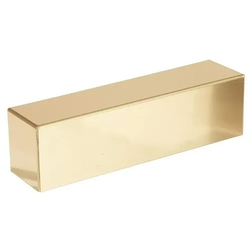 Securitron DC-62BP Dress Cover for M62, Brass Polished