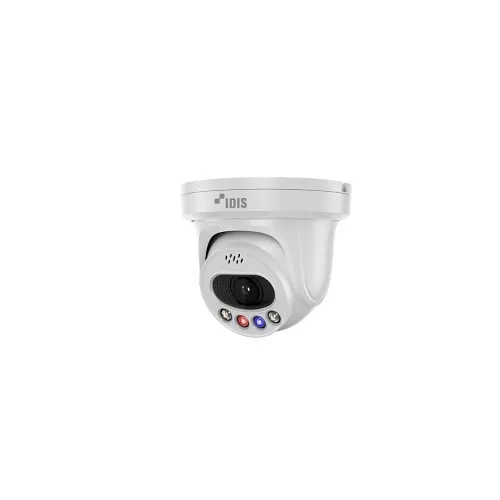 IDIS DC-D1414WEG 5MP Vandal-Resistant Fisheye Dome IP Camera, Fixed Lens, IK10/IP66, White