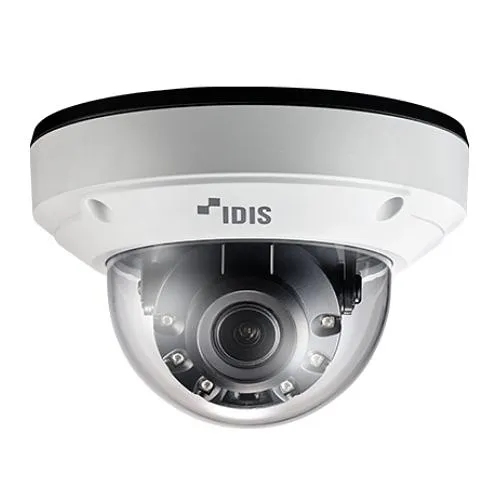 IDIS DC-D4537HRXA 5MP H.265 AI IR Dome Camera, 2.7-13.5mm Lens, IK10, IP67, WDR