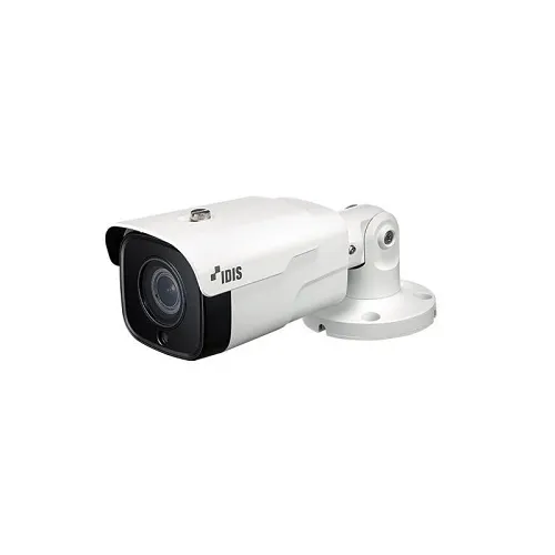IDIS DC-T4831HRX 8MP IR Bullet Camera with Heater, 2.7-13.5mm Varifocal Lens, White