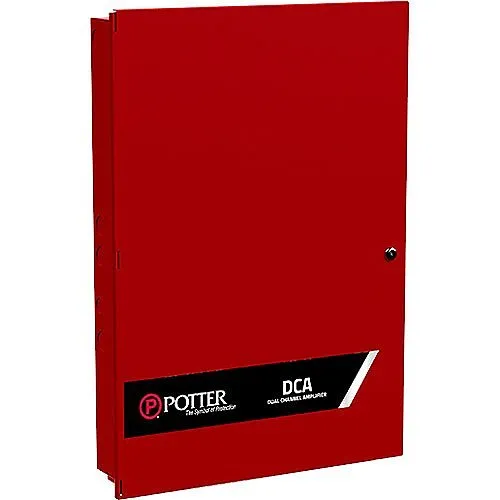 Potter DCA-10025 DCA Series 100W, 25V AMP Dual Channel Amplifier