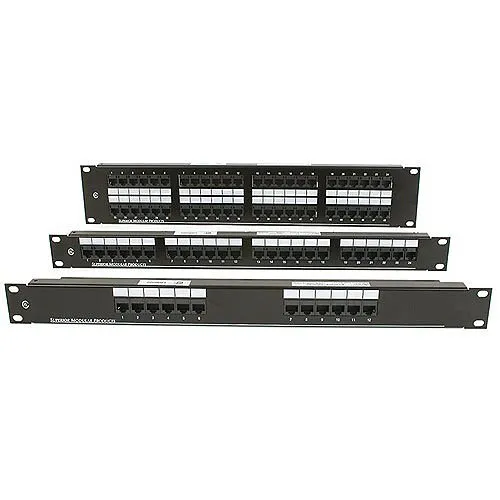 OCC DCC4888/110SIX Rack Mount CAT6 Patch Panel, 568A/B Wired, 48-port, 2RU
