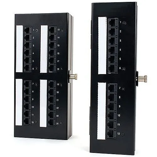 OCC DCC4888/110SIX Rack Mount Patch Panel, 568A/B Wired, 48-port, 2RU