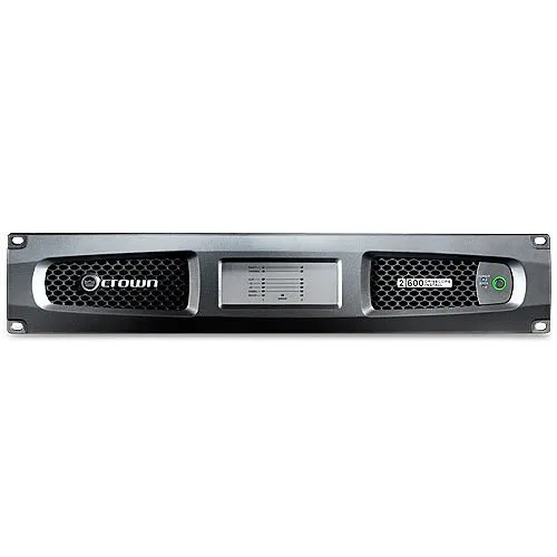 Crown DCI2X600-U-USFX DCi 2|600 DriveCore 2-Channel Analog Power Amplifier, 70V/100V 600W at Ohm