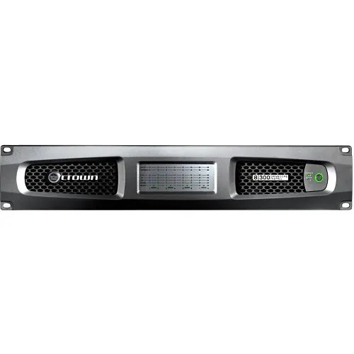 Crown DCI8X300N-U-USFX DCi 8|300N DriveCore 8-Channel 300W at Ohm Network Power Amplifier with BLU Link, 70V/100V