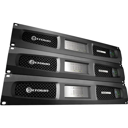Crown DCi 8|600 DriveCore 8-Channel 600W at 4 Ohm Analog Power Amplifier, 70V/100V