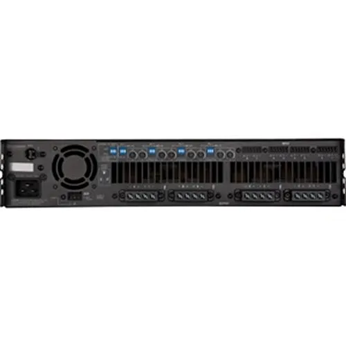 Crown DCi 8|600 DriveCore 8-Channel 600W at 4 Ohm Analog Power Amplifier, 70V/100V