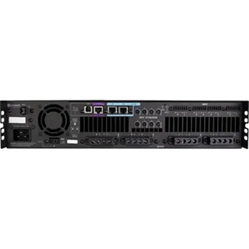 Crown DCi 8|600N DriveCore 8-Channel 600W at 4 Ohm Network Power Amplifier with BLU Link, 70V/100V