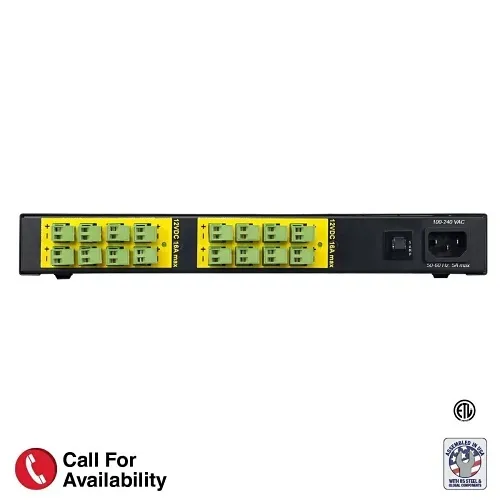 Lowell DCP-1212 Power Supply, Multi-Output Power Supply, Banks Of 8-Outputs